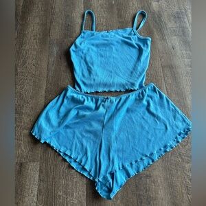 Colsie Blue Women's Pajama Set